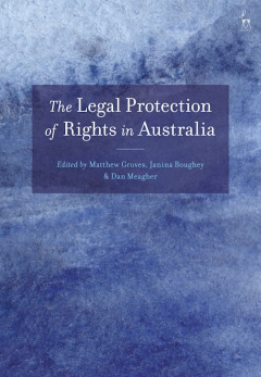 The Legal Protection of Rights in Australia book cover