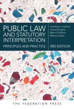 public law and statutary interpretation book cover