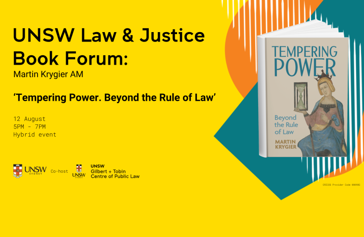 Tempering Power. Beyond the Rule of Law